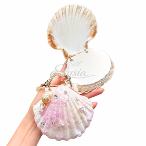 Natural White Seashell <b>Notebook</b> Handcrafted Shell Journal with 100 Pages Beach <b>Notebook</b> Ocean Theme Gift from Vietnam - Product Image 4