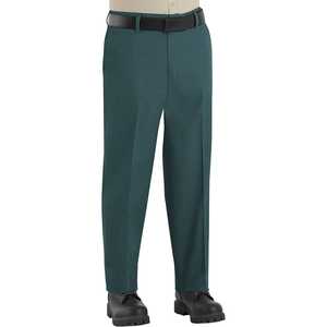 Pantalones de Trabajo Verdes 32W X 32L con Inserto Elástico Antiestático, Transpirables y Reflectantes, de Poliéster y Nailon - Product Image 1