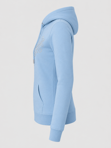 Sudadera con Capucha de Forro Polar con Pedrería para Mujer, Sudadera Cálida con Capucha, Suave y Casual para Otoño e Invierno - Product Image 2