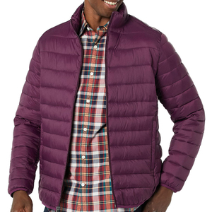 Comfortable Men Canvas Stand <b>Puffer</b> <b>Jacket</b> Breathable Eco-Friendly Windproof <b>Light</b> Weight High Street Style Latest Designs - Product Image 4