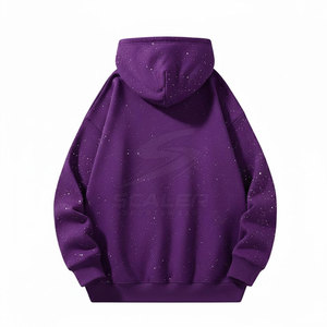 Sudadera con Capucha de Invierno 100% Algodón con Pedrería, Estilo Casual y Elegante, con Características de Secado Rápido y Transpirabilidad para Looks Modernos y Comodidad Diaria - Product Image 2