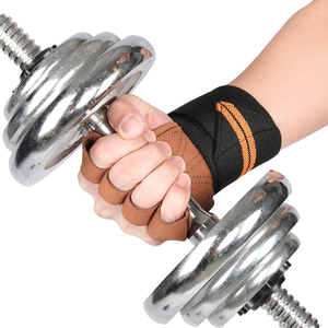 Performance CrossFit Weight Lifting Gloves <b>Half</b> Finger Lightweight Windproof Breathable Anti <b>Slip</b> Grip Adjustable Wrist Fitness - Product Image 3