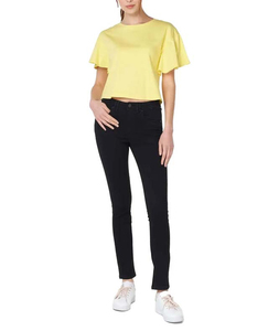 T-shirt court unisexe 2026 en coton respirant et écologique, couleur unie, manches courtes, coupe ajustée, été - Product Image 6