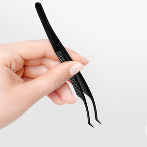 Pinzas para Pestañas de Acero Inoxidable de Alta Calidad, Duraderas y Compactas, Accesorio de Belleza para el Cuidado de las Pestañas, Herramienta de Uso Diario en Salón - Product Image 3