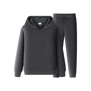 Survêtement de sport décontracté mi-lourd 100 % coton pour homme, idéal pour l'entraînement et le jogging en automne (vente en gros) - Product Image 6