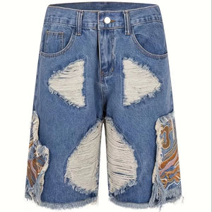 กางเกงขาสั้นลำลองสไตล์สตรีทสำหรับผู้ชาย ผ้าฝ้าย 100% ระบายอากาศได้ดี กันลม ทนทาน ไม่ยับง่าย เป็นมิตรกับสิ่งแวดล้อม ลาย OEM สำหรับฤดูร้อน - Product Image 1