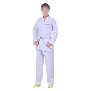 Tenues de BJJ Confortables Imprimées avec Logo Frontal Extensible, Respirantes, Légères en Polyester/Coton pour Arts Martiaux, Faible MOQ - Product Image 1