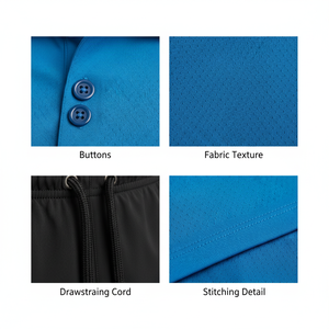Camiseta Polo de Alta Calidad con Diseño Bordado Personalizado, Talla Estadounidense, Poliéster y Algodón, Camiseta Polo Lisa para Hombre - Product Image 6