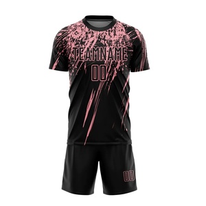 Nuevo Uniforme de Fútbol para Hombre Adulto, Manga Corta, Logotipo Frontal, 100% Poliéster, Nombre del Equipo Personalizado, Transpirable - Product Image 5