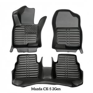 Alfombrillas de EVA para <span class=keywords><strong>Mazda</strong></span> <span class=keywords><strong>CX</strong></span>-<span class=keywords><strong>5</strong></span> (2017-2023) de BORNSLLER, 5D, para todo tipo de clima, ajuste personalizado, 100% impermeables, antideslizantes, fáciles de limpiar, cobertura total - Product Image 5