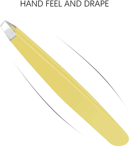 แหนบถอนขนคิ้วแบบเฉียงสำหรับขายส่ง พร้อมด้ามจับที่สะดวกสบาย - Product Image 2