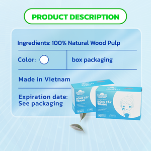 Soft Gentle Kawaii Disposable Personal Care Makeup <b>Remover</b> Wipes 1 Ply Coreless Virgin Wood Pulp Standard <b>Box</b> OEM ODM Supplier - Product Image 3