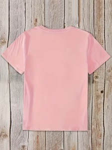 T-shirt oversize vintage à motif chat pour femme, style streetwear décontracté, imprimé citation, en coton, coupe ample, tendance été - Product Image 5