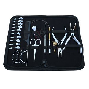 Kit de Herramientas para Extensiones de Cabello con Alicates para Remover Microperlas, Alicates para Extensiones de Cinta Adhesiva, Agujas Curvas, Tijeras para Cortar Hilo y Pinzas de Seccionamiento - Product Image 1