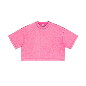 Achetez des t-shirts en coton personnalisés de haute qualité pour filles et femmes en gros, t-shirts vierges avec logo, t-shirts imprimés avec logo personnalisé - Product Image 2