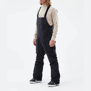 Pantalon de ski coupe-vent en polaire isolé pour homme et femme, polyester/nylon, imperméable, respirant, cargo, snowboard, grande taille - Product Image 1