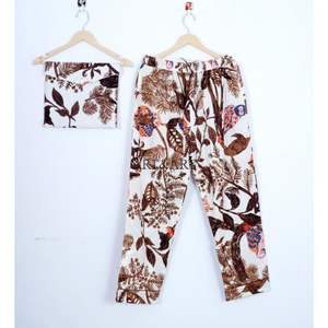 ชุดนอนผ้าฝ้ายลายพิมพ์นกฮูกดีไซน์ใหม่ขายดีสำหรับผู้หญิง มีหลายขนาดให้เลือกจากอินเดีย - Product Image 3