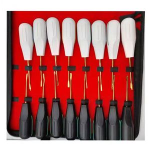 ชุดเครื่องมือทันตกรรมคุณภาพสูง Luxatore 7 ชิ้น แบบใช้มือและไฟฟ้า ทำจากเหล็ก พร้อมอุปกรณ์ยก - Product Image 6