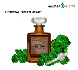 AROMA ATSIRI Huile Essentielle Tropical Green Heart 50ml Arôme Mentholé Pur Vapeur - Product Image 1