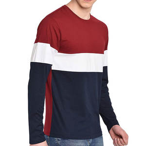 T-shirt de sport d'été brodé en maille décontracté à manches longues, séchage rapide, respirant, pour homme, en tissu extensible, vierge - Product Image 6