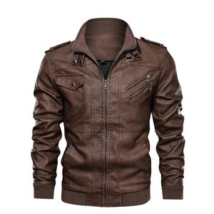 Veste bomber longue en cuir véritable de qualité supérieure, sur mesure, pour homme, veste de moto en toile, style urbain, imperméable - Product Image 2