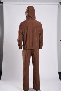 Survêtement coupe-vent d'hiver pour homme, imprimé, uni, doux, respirant, coupe régulière, haute qualité, écologique, 100% coton polyester - Product Image 4