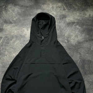 Chaqueta Cortavientos para Hombre, Ligera, con Cierre Completo y Capucha, Tejido Transpirable Resistente al Agua para Actividades al Aire Libre - Product Image 4