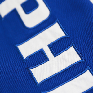 เสื้อแจ็คเก็ต Zeta Phi Beta Centennial Racing สีน้ำเงินรอยัล สำหรับผู้หญิง  แบบตัวอักษรกรีก  รุ่น Varsity ปี 1920  ปักลาย ZPB  เสื้อคลุมสตรีนักกีฬามหาวิทยาลัย - Product Image 6