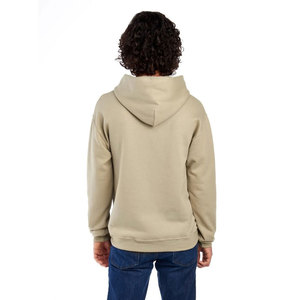 JERZEES NuBlend Sweat à capuche unisexe beige vierge, qualité de vente au détail, en molleton riche en coton, prêt pour la sérigraphie, compatible broderie, personnalisable - Product Image 3