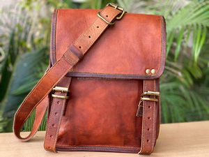 กระเป๋าหนังแพะแท้สะพายข้างสำหรับผู้หญิง, กระเป๋าสะพายไหล่ความจุขนาดใหญ่กระเป๋าสำหรับเดินทางของผู้หญิงกระเป๋าหนังวินเทจ - Product Image 4