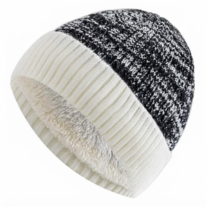 ZEDDISH CLOTHING Gorro de Punto de Lana 100% Premium, Gorro de Invierno Térmico Suave, Gorro Casual de Color Sólido, Cálido para Invierno, para Hombre Adulto - Product Image 1