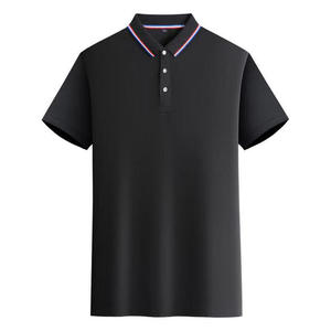 Camiseta Polo de Manga Corta para Hombre con Logotipo Personalizado Bordado OEM, 180g, Secado Rápido, Cuello Entrecruzado, Diseño Impreso - Product Image 1