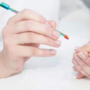 Pousse-cuticules double tête durable pour manucure, outil de nettoyage et d'élimination des cuticules des ongles - Product Image 6