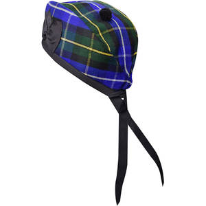 Sombrero Glengarry Tradicional de las Tierras Altas con Detalles de Tartán Inspirados en el Clán y Acabado Estructurado y Confeccionado a Medida - Product Image 4