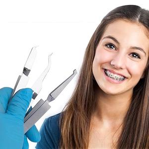 Pince dentaire orthodontique en acier inoxydable, outils de fixation dentaire, instruments de blanchiment, soins dentaires - Product Image 6