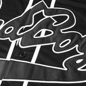 Camiseta de Béisbol Sublimada Personalizada con Logotipo Bordado y Parches, Uniforme Deportivo Transpirable para Equipos, Venta al Por Mayor - Product Image 3