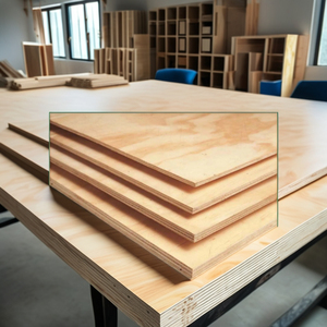 ODM Experts Furniture High Quality 18mm AA Grade Pine Plywood <b>Sheet</b> Water Resistant for Indoor Use Manufactured for Commercial - Product Image 1