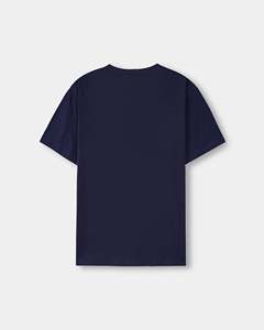 Premium 100% Cotton Customized Color Men's Custom <b>Logo</b> Short Sleeve Crew Neck Woven Eco-Friendly Regular Fit Unisex Casual Wear - Product Image 2