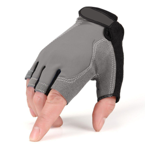 Gants de cyclisme sportifs confortables à doigts complets, forte adhérence, tissu respirant, support de paume en gel, lumineux, coupe-vent, pour longues balades - Product Image 2