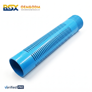 Tube filtrant anti-affaissement en UPVC haute pression pour contrôle du sable de forage, 4-10 pouces, pour protection de pompe de puits profond - Product Image 2