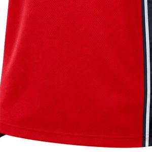 Camiseta de baloncesto roja y negra para hombre, uniforme de equipo sin mangas, ropa deportiva ligera, camisa transpirable para entrenamiento, juego y competición - Product Image 6