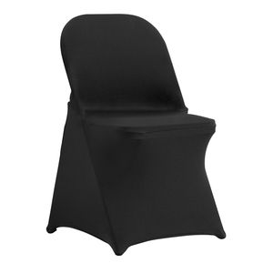 Coprisedia Pieghevole in Spandex Metallizzato - Fodera Universale Aderente - Rimovibile e Lavabile - Protezione per Sedie da Matrimonio e Holi - Product Image 4