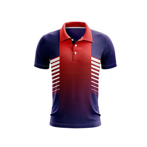Uniformes de cricket pour hommes pas chers, nouveau design, maillots de cricket, meilleur polo avec logo et couleur personnalisés, modèle personnalisé HP-CU-5005 - Product Image 5