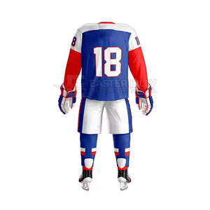 Uniforme de hockey en ligne le plus vendu au prix d'usine, uniforme de hockey en ligne doux au toucher pour hommes, en gros - Product Image 5