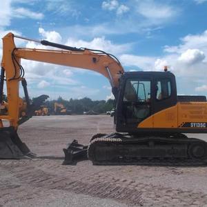 Compact Used Yellow Digger with 360 Degree Rotation and Precision Pilot Controls for Residential Utility Maintenance - Product Image 2