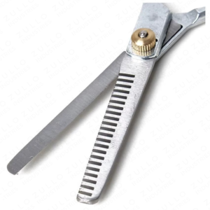 Ciseaux de coiffure professionnels en acier inoxydable arc-en-ciel, ciseaux à effiler personnalisés avec anneaux de maintien amovibles - Product Image 5