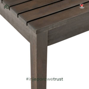 Modern Solid Teak Wood Outdoor Coffee <b>Table</b> Slatted Patio <b>Garden</b> Hotel Resort Villa Custom Handmade Jepara Furniture - Product Image 6