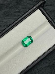 Esmeralda Natural de Zambia, Octágono, AAA, Verde Intenso, para Joyería - Product Image 6