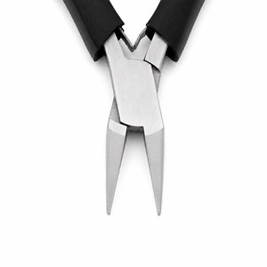 Pince à bec plat à dents crantées pour la fabrication de bijoux, outil de pliage et de façonnage de fil ZetomedPro - Product Image 2