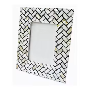 Cadre photo moderne en fer forgé MOP de haute qualité, créatif, durable, personnalisable, accessoires de décoration intérieure, fait main, prix avantageux - Product Image 5